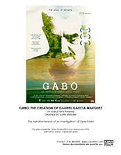 Gabo: The Creation of Gabriel Garca Mrquez press kit image