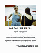 One Day Pina Asked... press kit image